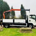 ISUZU F110 210 11 TON DROPSIDE CRANE