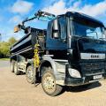 DAF CF 410 8X4 TIPPER GRAB