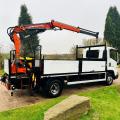 ISUZU F110 210 11 TON DROPSIDE CRANE