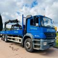 MERCEDES-BENZ ATEGO 2528 6X2 D/SIDE CRANE