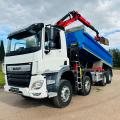 DAF CF 450 8X4 TIPPER GRAB