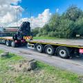 SCANIA R490 FLAT CRANE DRAWBAR OUTFIT