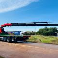 IVECO STRALIS 8X2 FLAT CRANE