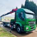 IVECO STRALIS 8X2 FLAT CRANE