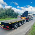 SCANIA R490 FLAT CRANE DRAWBAR OUTFIT