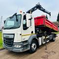 DAF LF 210 16 TON TIPPER CRANE