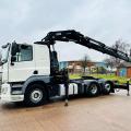 DAF CF 460 6X2 TRACTOR UNIT CRANE