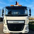 DAF CF 330 6X2 DROPSIDE TIPPER CRANE