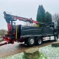 DAF XF 510 6X2 DRAWBAR CRANE