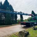 IVECO STRALIS 8X2 FLAT CRANE