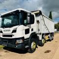 SCANIA P410 XT 8X4 BULK TIPPER