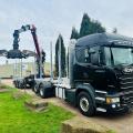 SCANIA R410 6X2 DRAWBAR TIMBER TRUCK