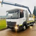 MERCEDES-BENZ ATEGO 816 CRANE POLE CARRIER