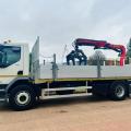 DAF LF 260 18 TON DROPSIDE CRANE