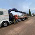 SCANIA R450 STREAMLINER 8X2 FLAT CRANE