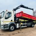 DAF LF 210 16 TON TIPPER CRANE