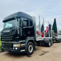 SCANIA R410 6X2 DRAWBAR TIMBER TRUCK