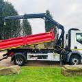 DAF LF 210 16 TON TIPPER CRANE