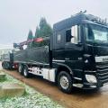 DAF XF 510 6X2 DRAWBAR CRANE