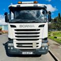 SCANIA R490 FLAT CRANE DRAWBAR OUTFIT