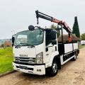 ISUZU F110 210 11 TON DROPSIDE CRANE