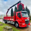 DAF LF 260 18 TON DROPSIDE CRANE