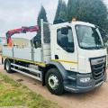 DAF LF 260 18 TON DROPSIDE CRANE