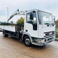 IVECO 75E15 DROPSIDE CRANE