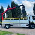 IVECO EUROCARGO 180E25 DROPSIDE CRANE