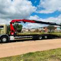 MERCEDES-BENZ AXOR 2529 6X2 BEAVERTAIL CRANE