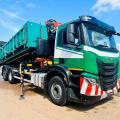 IVECO X-WAY 6X2 CABLE LIFT CRANE