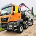 MAN TGS 35.500 8X4 TIPPER GRAB