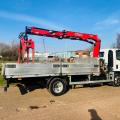 ISUZU N75 150 7.5 TON DROPSIDE CRANE