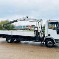 IVECO 75E15 DROPSIDE CRANE