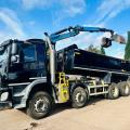 DAF CF 410 8X4 TIPPER GRAB