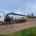 SCANIA R450 STREAMLINER 8X2 FLAT CRANE