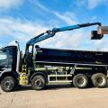 DAF CF 410 8X4 TIPPER GRAB