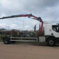 RENAULT C250 HOOK LOADER HMF CRANE