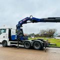 MAN TGS 26.540 6X4 T/UNIT CRANE