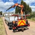 IVECO 100E19 DROPSIDE CRANE