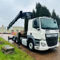 DAF CF 460 6X2 TRACTOR UNIT CRANE