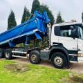 SCANIA P450 8X4 STEEL TIPPER