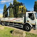 DAF FA LF 55.220 DROPSIDE CRANE