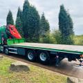 IVECO STRALIS 8X2 FLAT CRANE