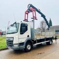 DAF LF 230 12 TON DROPSIDE CRANE