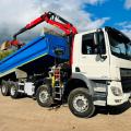 DAF CF 450 8X4 TIPPER GRAB