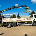 DAF FA LF 55.220 DROPSIDE CRANE