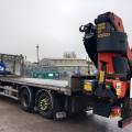 MERCEDES AROCS 6X2 FLAT CRANE