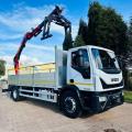 IVECO EUROCARGO 180E25 DROPSIDE CRANE