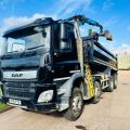 DAF CF 410 8X4 TIPPER GRAB